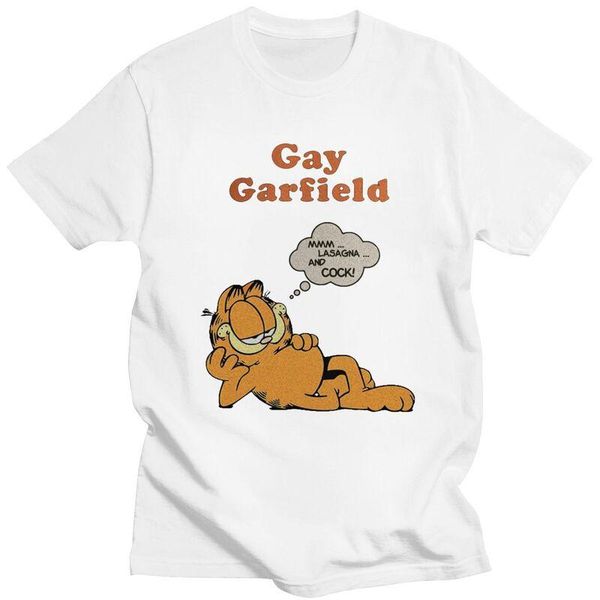 men's t-shirts humor gay garfield fun t shirt for men pure cotton tee funny cat tshirts short sleeved fashion t-shirt streetwear cloth, White;black
men's t-shirts humor gay garfield fun t shirt for men pure cotton tee funny cat tshirts short sleeved fashion t-shirt streetwear cloth, White;black
