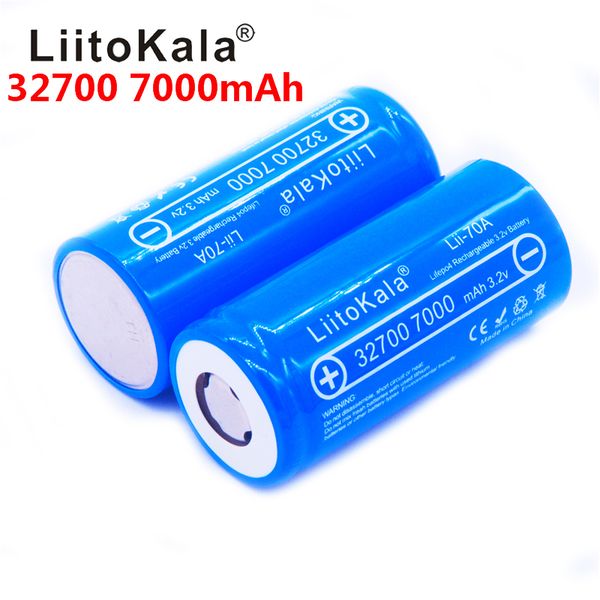 liitokala lii-70a 32700 3.2v 7000mah lifepo4 rechargeable battery cell 5c discharge for backup power flashlight
liitokala lii-70a 32700 3.2v 7000mah lifepo4 rechargeable battery cell 5c discharge for backup power flashlight