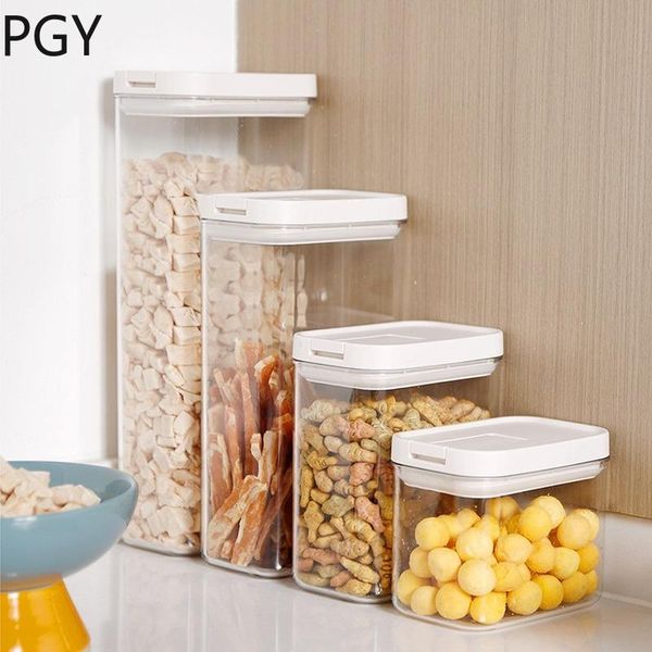 storage barrel cat sealed moisture-proof pet dog box bottles & jars