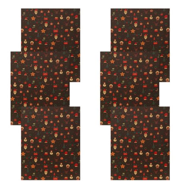 other arts and crafts 6pcs christmas wrapping paper retro style packing gift packaging
other arts and crafts 6pcs christmas wrapping paper retro style packing gift packaging