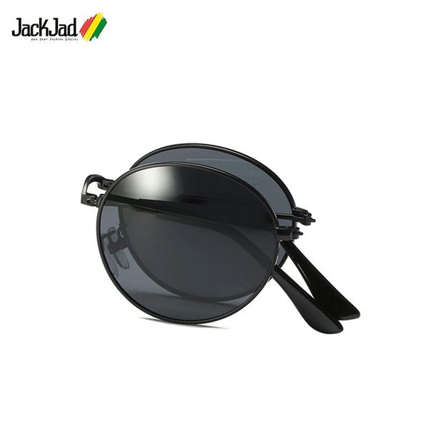 jackjad 2021 fashion 3532 round metal style folding polarized sunglasses vintage classic brand design sun glasses, White;black
jackjad 2021 fashion 3532 round metal style folding polarized sunglasses vintage classic brand design sun glasses, White;black
