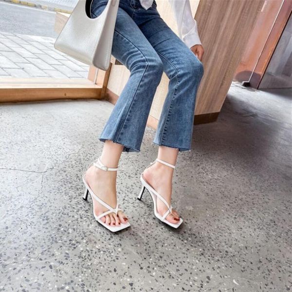 sandals summer fashion pinch narrow band women gladiator sandal ladies square open toe ankle buckle strap stiletto heels 35-42, Black
sandals summer fashion pinch narrow band women gladiator sandal ladies square open toe ankle buckle strap stiletto heels 35-42, Black