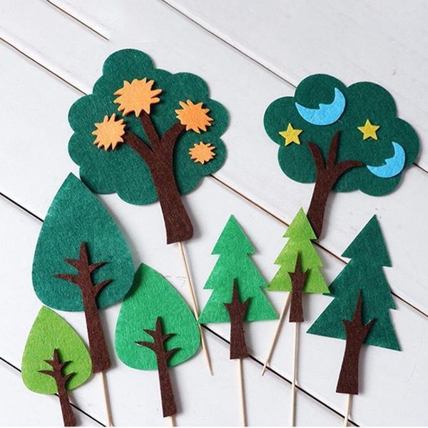 other festive & party supplies creative little tree cake insert card flag decoration props non-woven material
other festive & party supplies creative little tree cake insert card flag decoration props non-woven material