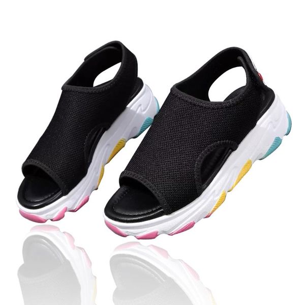 dress shoes fashion k- youth women sandals female hook&loop solid color heighten sole wear-resistant, Black
dress shoes fashion k- youth women sandals female hook&loop solid color heighten sole wear-resistant, Black