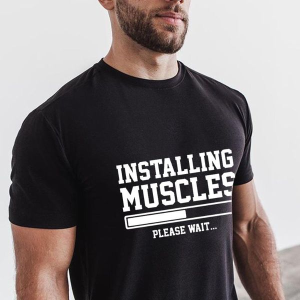 installing muscles please wait loading funny print men's t shirt summer short sleeve harajuku male cool tees tumblr clothes t-shirts, White;black
installing muscles please wait loading funny print men's t shirt summer short sleeve harajuku male cool tees tumblr clothes t-shirts, White;black