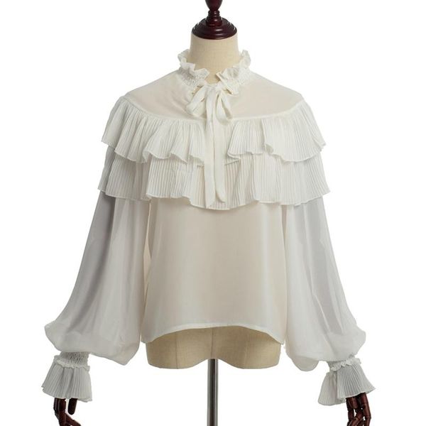 women's blouses & shirts sweet chiffon blouse lolita women white ruffle long sleeve shirt
women's blouses & shirts sweet chiffon blouse lolita women white ruffle long sleeve shirt