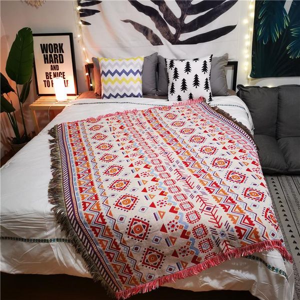 blankets retro casual blanket cotton bed cover tapestry designer bohemian decorative sofa couvertures household products 6001
blankets retro casual blanket cotton bed cover tapestry designer bohemian decorative sofa couvertures household products 6001
