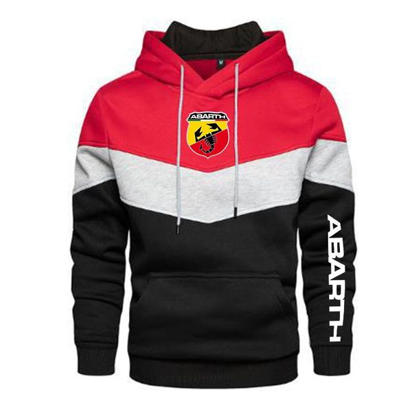 men's hoodies & sweatshirts 2021 spring and autumn abarth logo patchwork color pullover long sleeve hoodie fashion cotton sweatshirt 5, Black
men's hoodies & sweatshirts 2021 spring and autumn abarth logo patchwork color pullover long sleeve hoodie fashion cotton sweatshirt 5, Black
