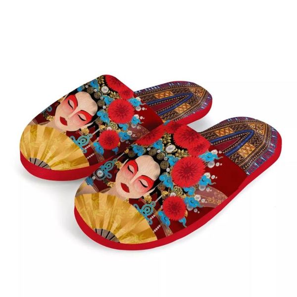 women's shoes winter home slippers bedroom indoor couple bohemia opera girls print zapatillas de casa drop, Black
women's shoes winter home slippers bedroom indoor couple bohemia opera girls print zapatillas de casa drop, Black
