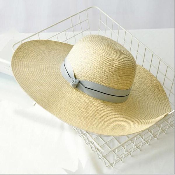 seioum summer big bowknot straw hats foldable beach for women female sunbonnet ladies vacation large wide brimmed sun brim, Blue;gray
seioum summer big bowknot straw hats foldable beach for women female sunbonnet ladies vacation large wide brimmed sun brim, Blue;gray