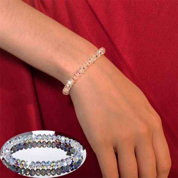 beaded, strands fashion colorful ab crystal beaded bracelets for women temperament handwork & bangles charms jewelry, Black
beaded, strands fashion colorful ab crystal beaded bracelets for women temperament handwork & bangles charms jewelry, Black
