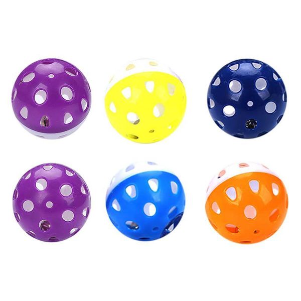 cat toys 6pcs ball toy with bell ring playing chew rattle scratch plastic interactive training pet supplies
cat toys 6pcs ball toy with bell ring playing chew rattle scratch plastic interactive training pet supplies