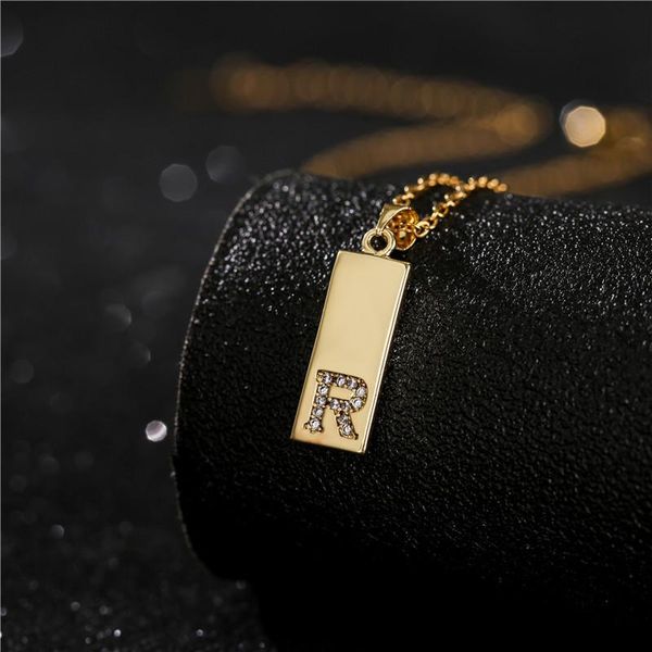 pendant necklaces fashion micro pave cz zircon letter necklace women gold color clavilce chain 26 alphabet for jewelry ag-22, Silver
pendant necklaces fashion micro pave cz zircon letter necklace women gold color clavilce chain 26 alphabet for jewelry ag-22, Silver