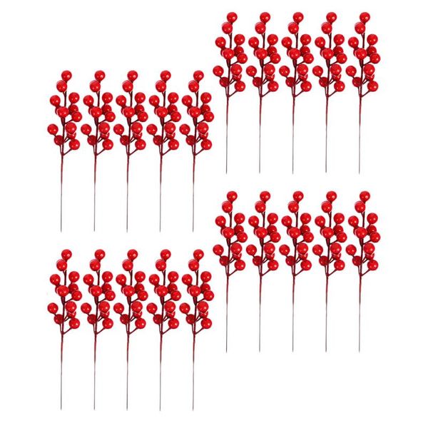 decorative flowers & wreaths 25 pcs christmas fake berry branch decor artificial red berries diy
decorative flowers & wreaths 25 pcs christmas fake berry branch decor artificial red berries diy