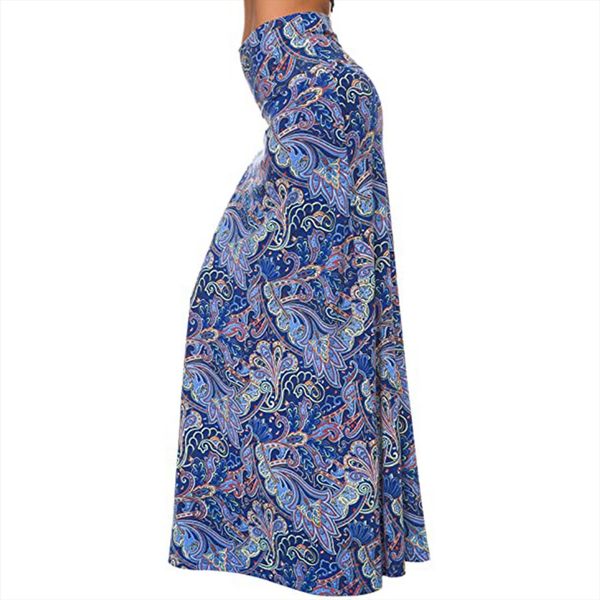 bohemian floral printing long summer womens skirts style casual beach clothing female maxi color, Black
bohemian floral printing long summer womens skirts style casual beach clothing female maxi color, Black