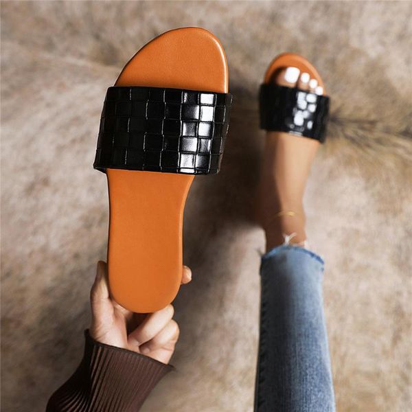 slippers ribetrini brand design solid open toe flat outdoor low heel beach casual daily stylish classic comfy summer footwear, Black
slippers ribetrini brand design solid open toe flat outdoor low heel beach casual daily stylish classic comfy summer footwear, Black