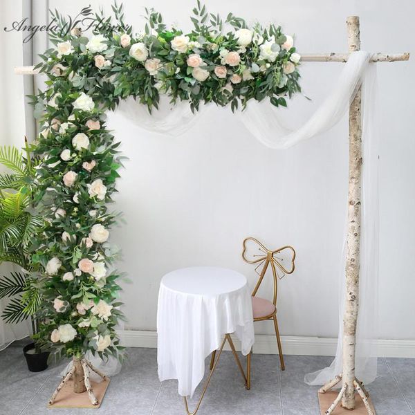 decorative flowers & wreaths customized greenery willow leaves rose flower arrangement row wedding arch decoration outdoor party event backd
decorative flowers & wreaths customized greenery willow leaves rose flower arrangement row wedding arch decoration outdoor party event backd
