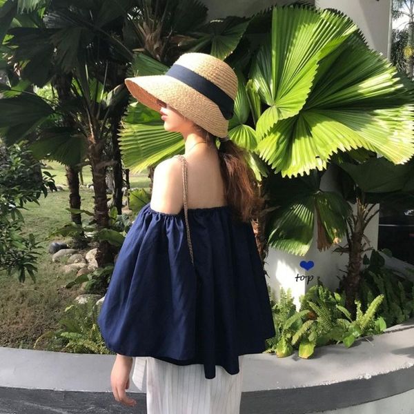 women's blouses & shirts 2021 summer off shoulder womens strapless blouse lantern sleeve backless casual korean style fashion, White
women's blouses & shirts 2021 summer off shoulder womens strapless blouse lantern sleeve backless casual korean style fashion, White