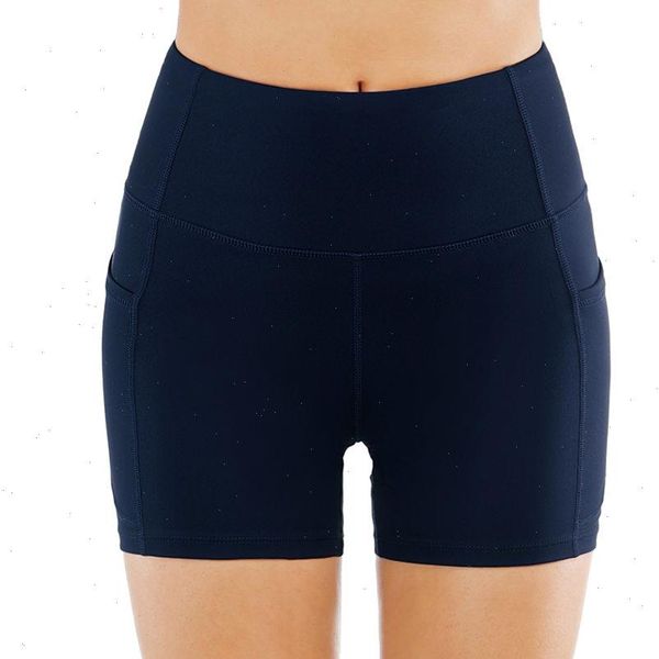 women short high waist yoga shorts diagonal pockets running training sports tight fitness drop good quality, White;black
women short high waist yoga shorts diagonal pockets running training sports tight fitness drop good quality, White;black