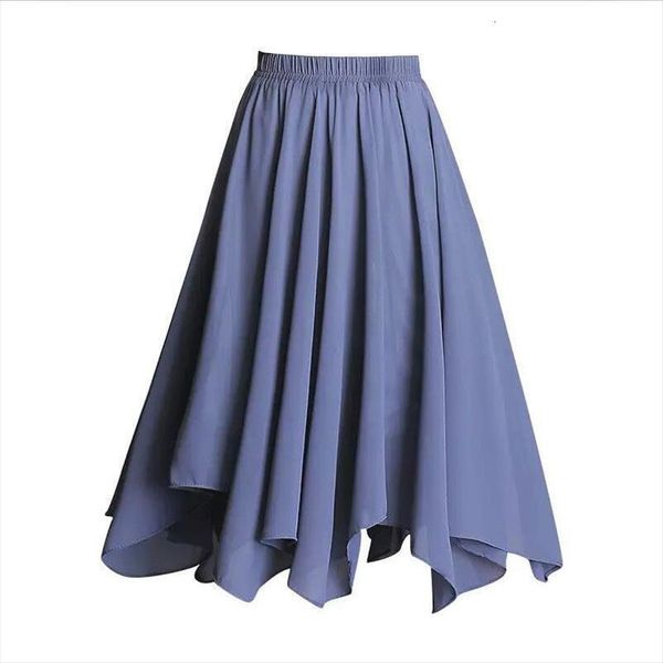 office summer all match midi women skirts 10 color elegant irregular chiffon plus size bottoms l 5xl 6xl 7xl, Black
office summer all match midi women skirts 10 color elegant irregular chiffon plus size bottoms l 5xl 6xl 7xl, Black