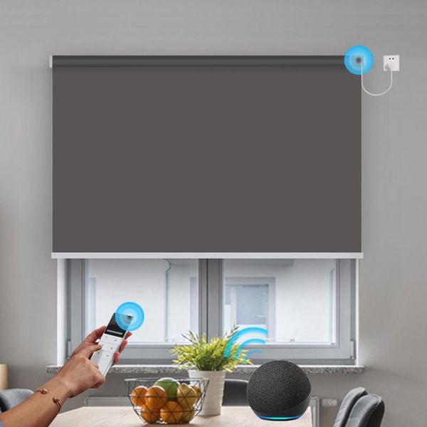 blinds motorized smart wifi blind for window remote control hard-wired automatic blackout roller shade words with alexa
blinds motorized smart wifi blind for window remote control hard-wired automatic blackout roller shade words with alexa