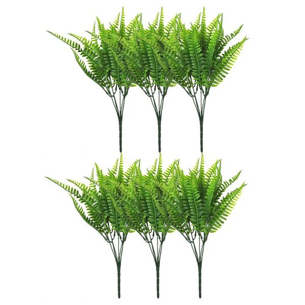 decorative flowers & wreaths 6pcs artificial plants fake plastic greenery-shrub bushes uv resistant wheat-grass for home garden decoration
decorative flowers & wreaths 6pcs artificial plants fake plastic greenery-shrub bushes uv resistant wheat-grass for home garden decoration