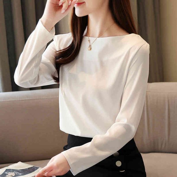 blusas mujer de moda spring white chiffon blouse women long sleeve slash neck women shirts womens and blouses c411 210426
blusas mujer de moda spring white chiffon blouse women long sleeve slash neck women shirts womens and blouses c411 210426