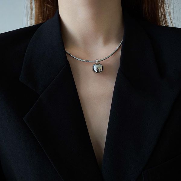 pendant necklaces u-magical exaggeration round ball chokers necklace for women textured gold silver color metallic jewellery accessories
pendant necklaces u-magical exaggeration round ball chokers necklace for women textured gold silver color metallic jewellery accessories