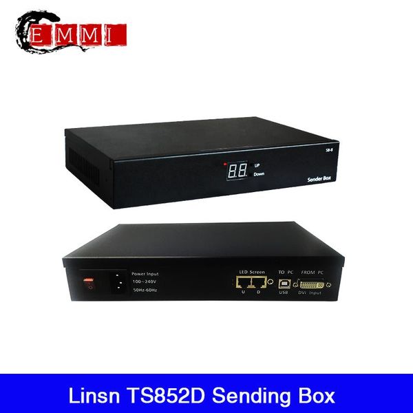 linsn external sending box one pack card ts852d four power supply led modules
linsn external sending box one pack card ts852d four power supply led modules