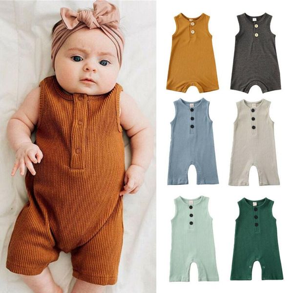 jumpsuits born baby boys girls romper sleeveless jumpsuit summer casual cotton clothes buttons o-neck rompers, Blue
jumpsuits born baby boys girls romper sleeveless jumpsuit summer casual cotton clothes buttons o-neck rompers, Blue