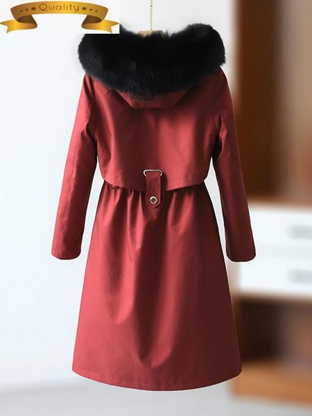 women's fur & faux winter jacket 2021 women real coat female parkas collar natural liner long warm parka mujer 24-1 kj7713, Black
women's fur & faux winter jacket 2021 women real coat female parkas collar natural liner long warm parka mujer 24-1 kj7713, Black