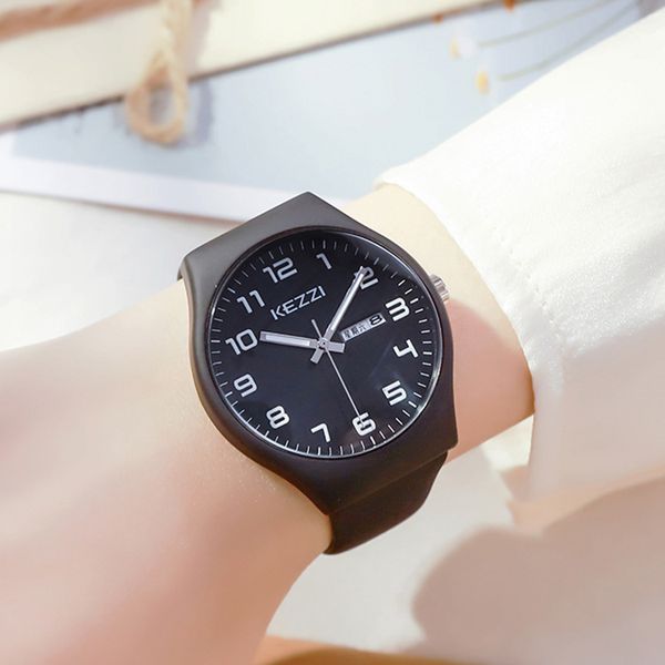 kezzi fashion quartz watch chic small fresh silicone belt waterproof student women's watch, Slivery;brown
kezzi fashion quartz watch chic small fresh silicone belt waterproof student women's watch, Slivery;brown