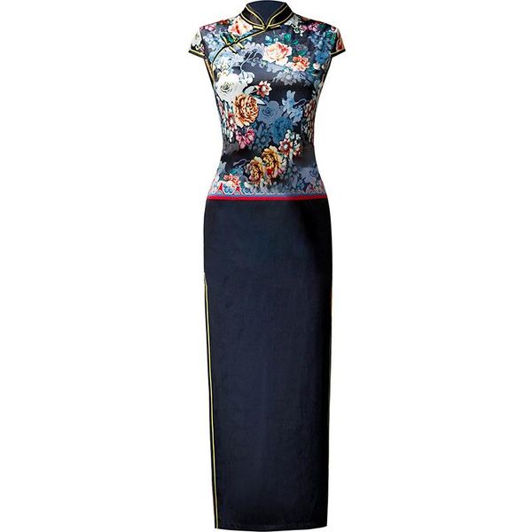 arrival oversize 3xl 4xl 5xl autumn vintage short sleeve cheongsam women formal long dress print flower velour qipao ethnic clothing, Red
arrival oversize 3xl 4xl 5xl autumn vintage short sleeve cheongsam women formal long dress print flower velour qipao ethnic clothing, Red