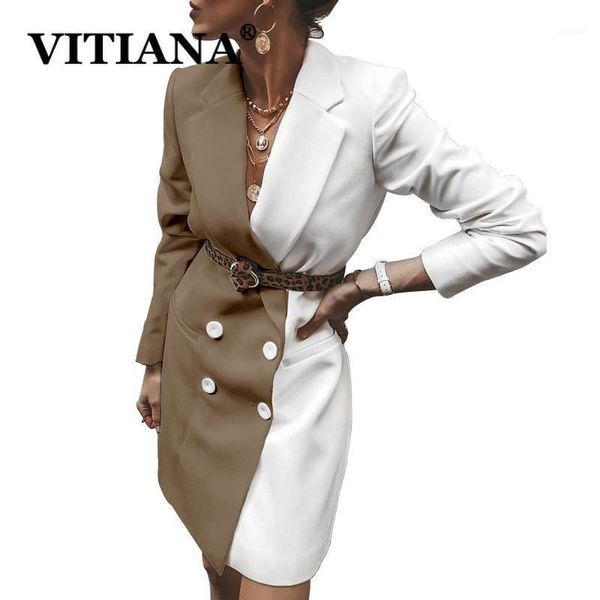 women spring long blazers and jackets female sleeve buttons pactchwork office jacket 2021 femme white blazer1, White;black
women spring long blazers and jackets female sleeve buttons pactchwork office jacket 2021 femme white blazer1, White;black