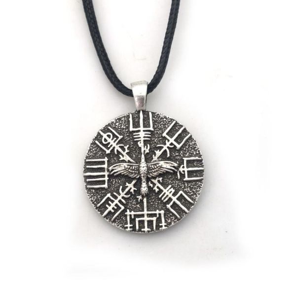 pendant necklaces odin raven vegvisir compass necklace nordic viking animal amulet jewelry for men women, Silver
pendant necklaces odin raven vegvisir compass necklace nordic viking animal amulet jewelry for men women, Silver