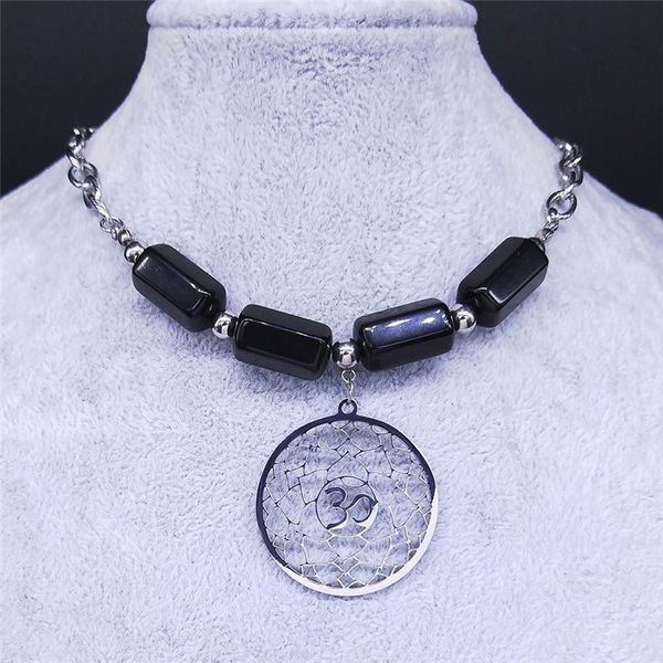 flower of life stainless steel obsidian charm necklaces silver color for women jewelry acero inoxidable joyeria n622s0 pendant
flower of life stainless steel obsidian charm necklaces silver color for women jewelry acero inoxidable joyeria n622s0 pendant