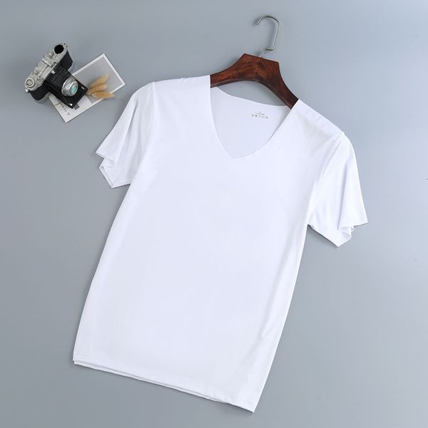 ice silk traceless quick drying t-shirt half short sleeve solid color breathable leisure sports stretch slim fitting men's summer shirt, White;black
ice silk traceless quick drying t-shirt half short sleeve solid color breathable leisure sports stretch slim fitting men's summer shirt, White;black