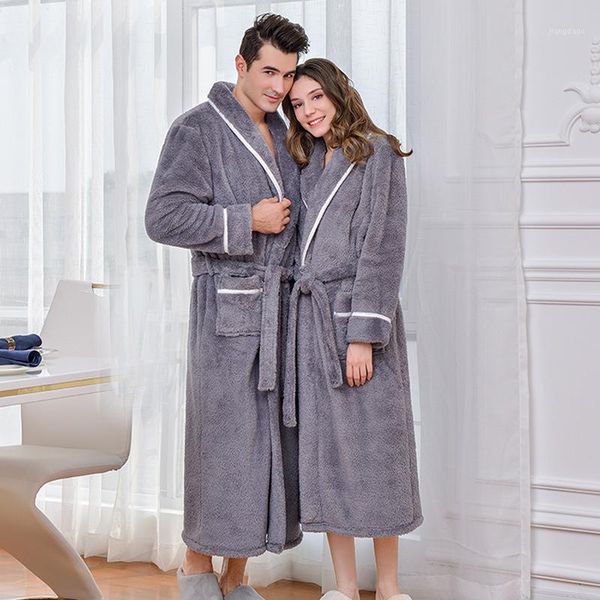 men's sleepwear winter kimono plush lengthened shawl bathrobe home clothes long sleeved v-neck coat men albornoz hombre fur, Black;brown
men's sleepwear winter kimono plush lengthened shawl bathrobe home clothes long sleeved v-neck coat men albornoz hombre fur, Black;brown