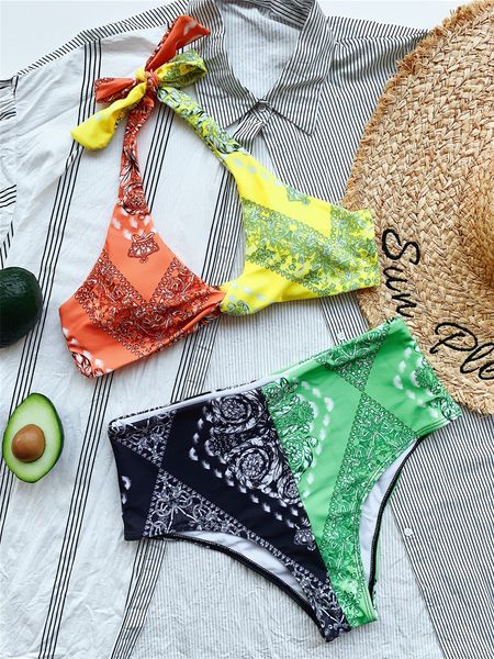 colorful bikini biquini 2021 high waist swimwear maillot de bain femme print swimsuit swimming suit for women bathing suit
colorful bikini biquini 2021 high waist swimwear maillot de bain femme print swimsuit swimming suit for women bathing suit