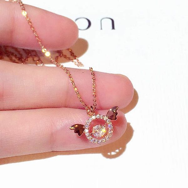 pendant necklaces exquisite super shine zircon wing necklace for women cubic zirconia cz luxury temperament kolye jewelry, Silver
pendant necklaces exquisite super shine zircon wing necklace for women cubic zirconia cz luxury temperament kolye jewelry, Silver