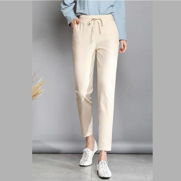 women's pants & capris women solid cotton linen harem 2021 spring casual drawstring high waist trousers plus size ankle-length -7xl, Black;white
women's pants & capris women solid cotton linen harem 2021 spring casual drawstring high waist trousers plus size ankle-length -7xl, Black;white