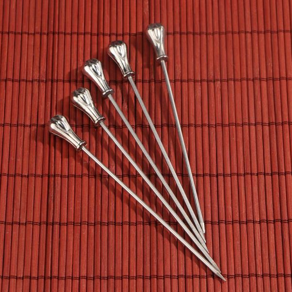 forks 5pcs stainless steel cocktail spears creative fruit salad picks dessert fork for party bar (teardrop)
forks 5pcs stainless steel cocktail spears creative fruit salad picks dessert fork for party bar (teardrop)