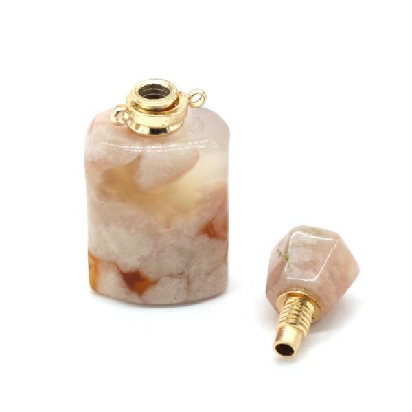 chokers natural stone perfume bottle pendants exquisite cherry agated for jewelry making diy necklace gifts women accessory, Golden;silver
chokers natural stone perfume bottle pendants exquisite cherry agated for jewelry making diy necklace gifts women accessory, Golden;silver
