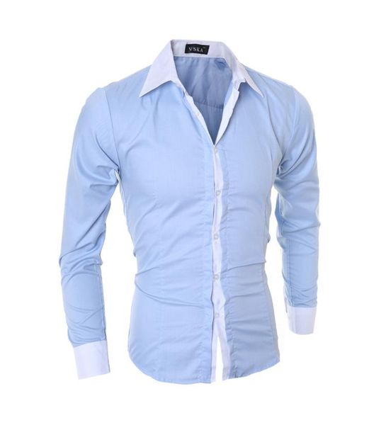 men's casual shirts shirt classic ys906 slim contrast collar long sleeve 5046, White;black
men's casual shirts shirt classic ys906 slim contrast collar long sleeve 5046, White;black