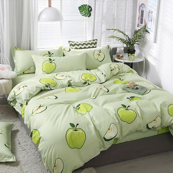 bedding sets duvet cover set 3/4 pieces green apple pattern rural style bedclothes include sheet pillowcase comforter for kids oceania
bedding sets duvet cover set 3/4 pieces green apple pattern rural style bedclothes include sheet pillowcase comforter for kids oceania