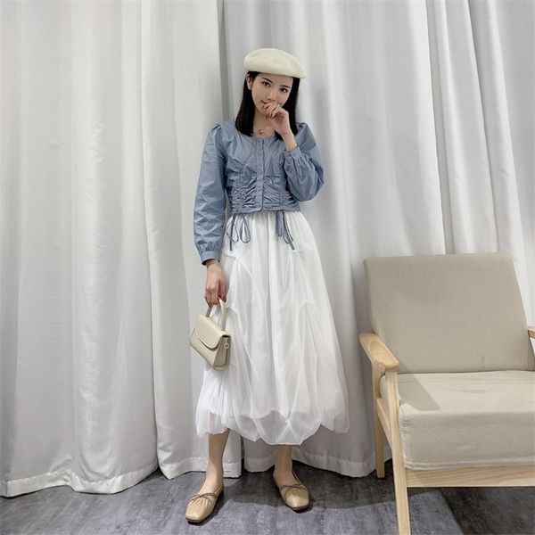 summer irregular mesh skirt simple white elastic high waist slim all-match casual women a-line long 210527, Black
summer irregular mesh skirt simple white elastic high waist slim all-match casual women a-line long 210527, Black