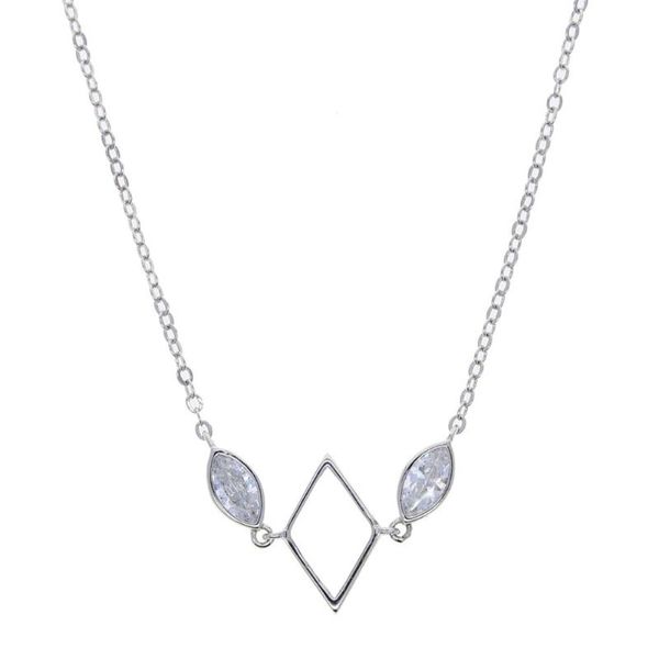 silver color hollow rhombus choker necklace latest design clear cz micro pave simple delicate chain jewelry for women chokers, Golden;silver
silver color hollow rhombus choker necklace latest design clear cz micro pave simple delicate chain jewelry for women chokers, Golden;silver