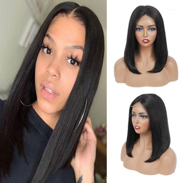 4*4 straight bob wig lace front human hair pre plucked with baby brazilian remy frontal short black women1, Black;brown
4*4 straight bob wig lace front human hair pre plucked with baby brazilian remy frontal short black women1, Black;brown