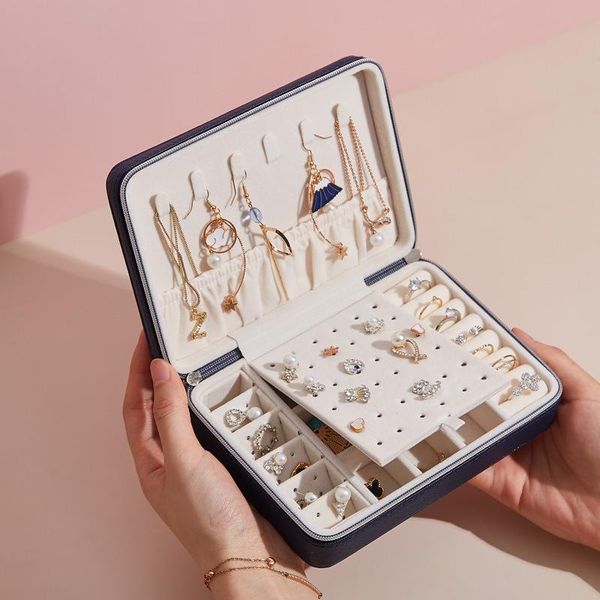 jewelry pouches, bags fresh simple packaging box portable stud ring necklace organizer casket multifunction jeweler storage case accessories, Pink;blue
jewelry pouches, bags fresh simple packaging box portable stud ring necklace organizer casket multifunction jeweler storage case accessories, Pink;blue