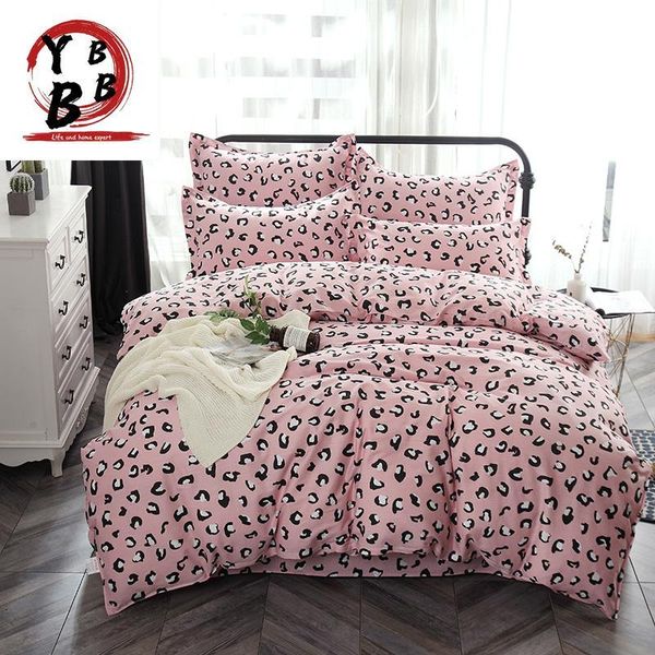 bedding sets 2021 luxury leopard set soft duvet cover pink bed sheet pillowcase single double king size pure cotton bedclothes
bedding sets 2021 luxury leopard set soft duvet cover pink bed sheet pillowcase single double king size pure cotton bedclothes